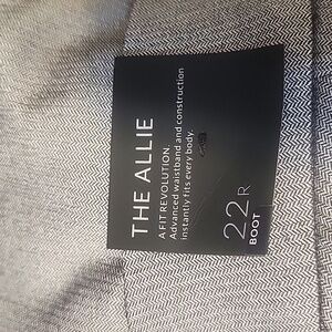 Lane Bryant the Allie Grey pants size 22r boot leg cut